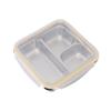 Outdoor Picnic Stainless Steel Food Container 1200m Capacity Lunch Box with Divided Compartments
