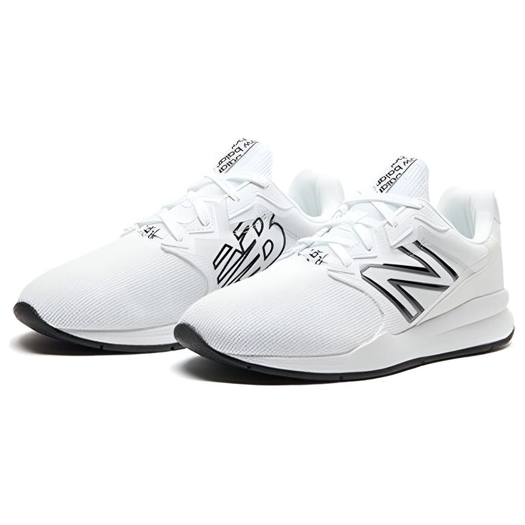 New Balance Nb 1100 Удобные Универсальные Низкие Кроссовки для Бега Унисекс кроссовки Белый Черный MS1100AD