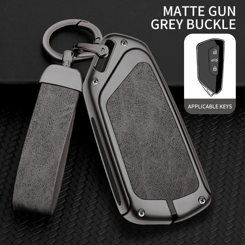 Чехол для автомобильного ключа сумка для VW Volkseagen Golf 8 MK8 ID.3 ID.4 Cupra Skoda Octavia A8 SEAT Leon MK4 2020 2021 Formentor Tarraco