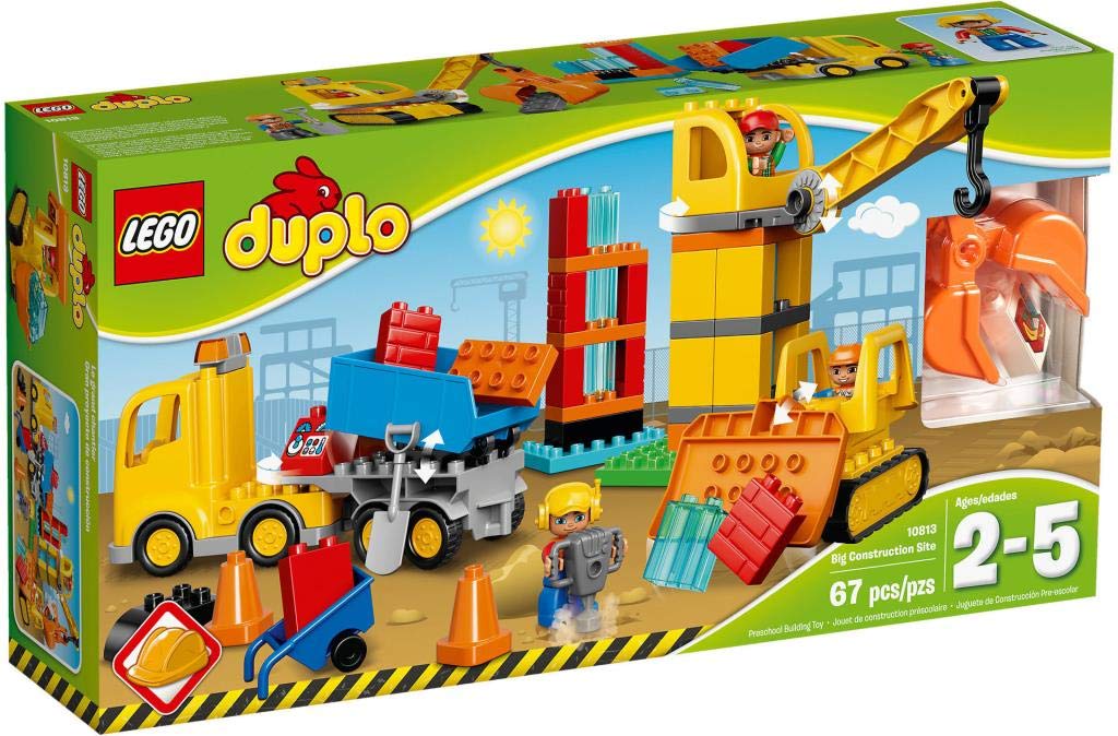 LEGO DUPLO Town Site and Working 10813 DUPLO® "Construction Vehicles"