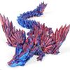 3D Printed Dinosaur Flying Dragon Ornament Articulated Joints Gradient Color Wings  Gift Handicraft Moving Parts Home Crafts