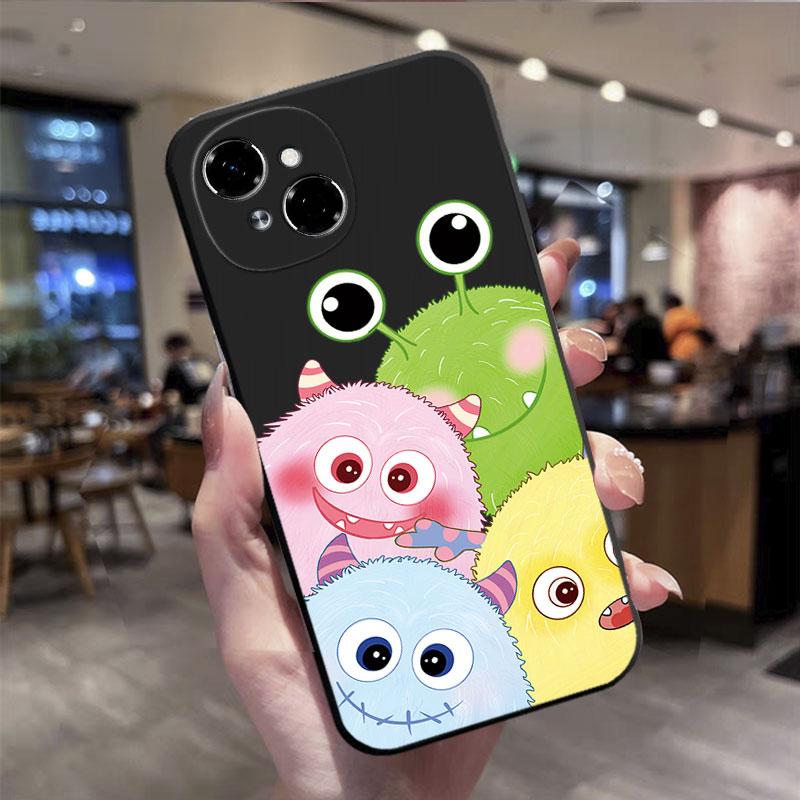 Для Tecno Spark Go 1 Go 2020 2022 2024 2025 Чехол Ударопрочный Силиконовый Кот Мягкий ТПУ Чехол для Телефона Для Spark Go 2023 Задняя Крышка Fundas