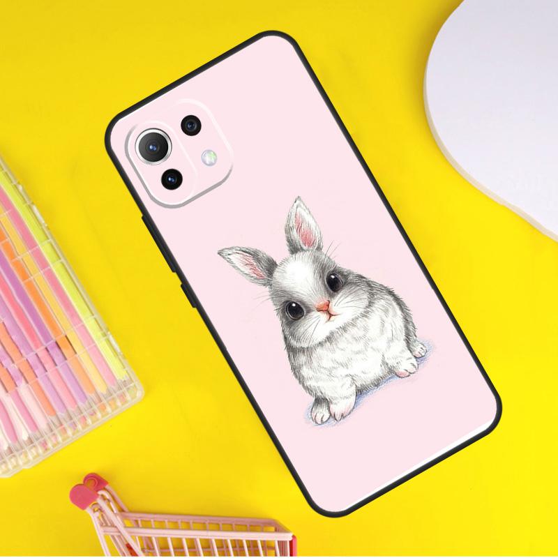 Чехол Кролик для Xiaomi 14 Ultra 13 11T 12T 13T 14T Pro POCO X6 X7 Pro X3 X5 F3 F5 F6 M6 Pro