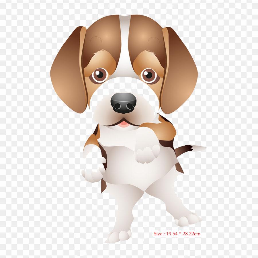 1Puppy Pug Iron On Heat Transfer Printing Vinyl Patches Sticker for Clothes DIY Appliques Washable Patches