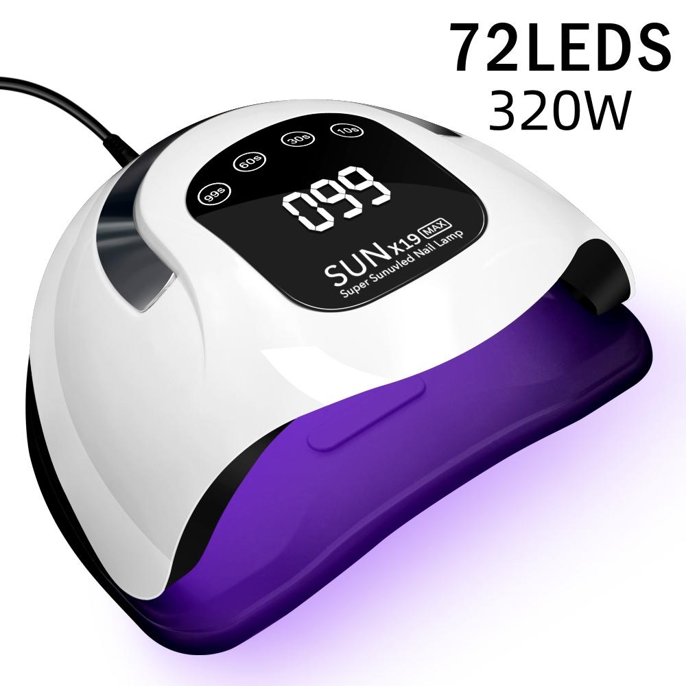 380W Professional Nail Dryer LED UV Lamp for Nails Gel Polish Dryer Light Nail Art Accessories Curing Gel Toe Nails