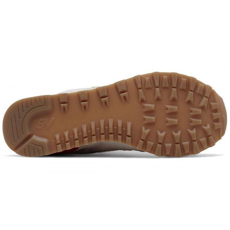 New Balance 574 Серый Красный Женские WL574RSA