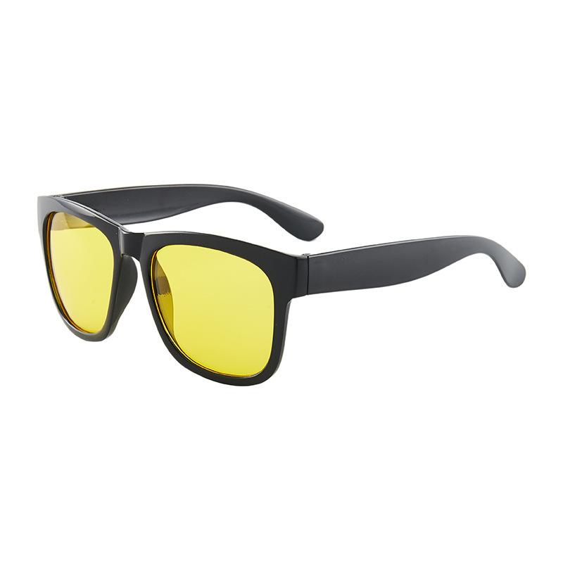 Неполяризованные 1шт антибликовые очки для вождения ночного видения для мужчин на открытом воздухе очки с улучшенным светом модные очки автомобильные аксессуары