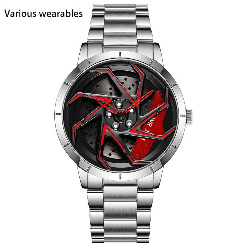 Ремень Подросток Личность Тренд Водонепроницаемый Студент Мужской Кварцевые Часы