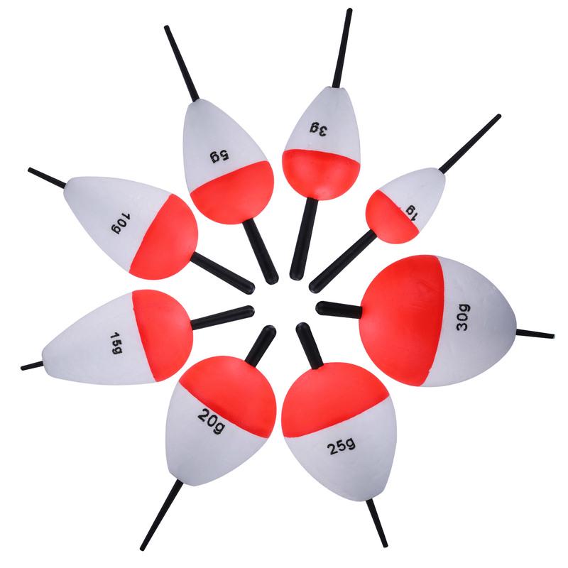 Рыболовные поплавки 5 шт./компл., набор рыболовных поплавков, морские рыболовные поплавки, аксессуары для рыболовных снастей
