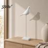 Sophisticated Bedside Table Ornaments Black & White Bird Figurine, Minimalist Modern Art Sculpture for TV Contemporary Office Desktop
