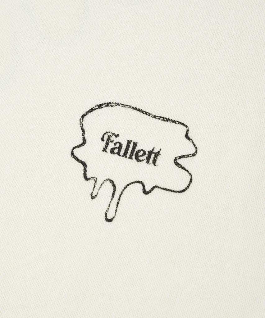 FALLETT [Fallettxlee] Flower Short Sleeve Knit Ivory