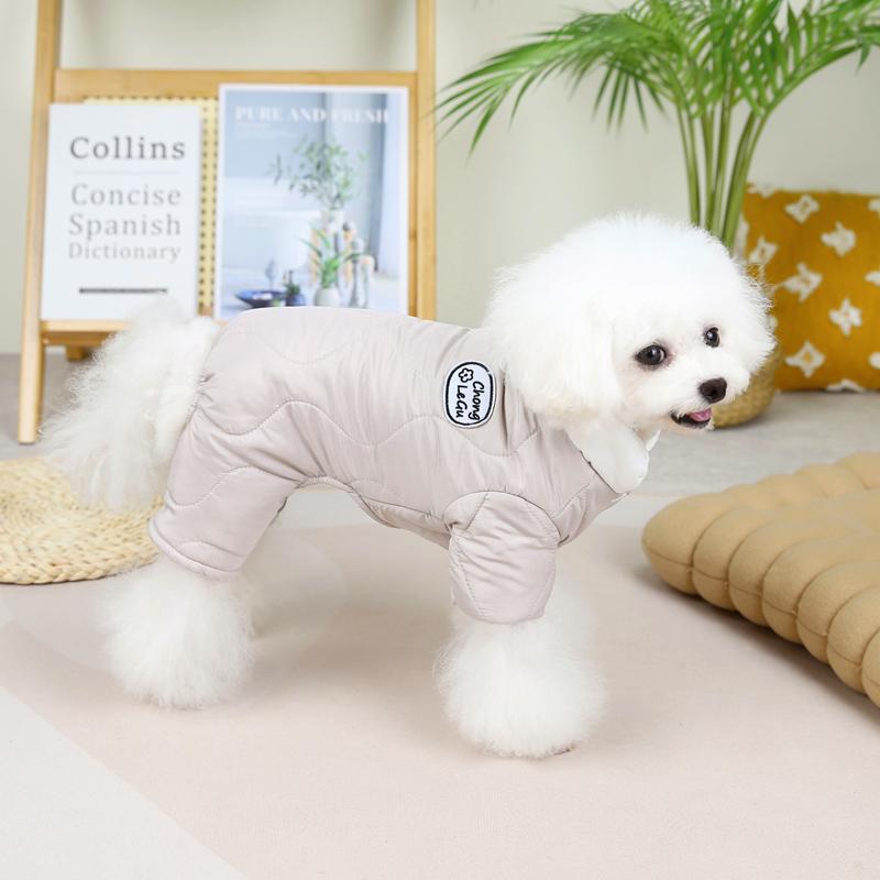 Зимняя теплая одежда для домашних животных для маленьких и средних собак, комбинезон, куртка для щенков, пальто для французского бульдога, мопса, чихуахуа, йоркширского пуделя