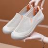 Женская обувь новая полая сетка мягкая подошва туфли для мамы женская обувь мягкая подошва не устают ноги дышащая повседневная женская обувь толстая подошва на заказ