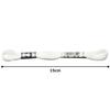 Нитки для вышивания DMC Abroder 12 DMC10725B #25, 32 м, мотки, #BLANC, Белый,