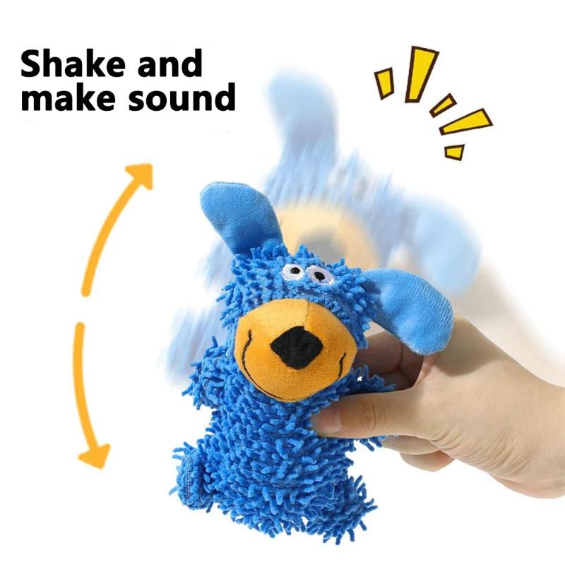 Игрушки для собак и домашних животных, устойчивые к укусам, для самостоятельных развлечений, снимающие скуку, для стачивания зубов, чистки зубов, интерактивные, с компаньоном и звуковые игрушки