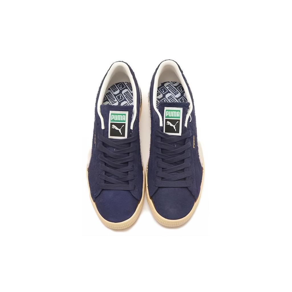 Puma Замшевые винтажные кроссовки Never Worn 2 Unisex, синие, темно-синие, светло-соломенные 394832-01