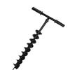 Manual Earth Auger Handle with 8cm Drill Bit