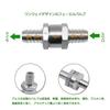 Bestgle Топливный обратный клапан 0,4 дюйма (10 мм) 2 шт. Односторонний воздушный клапан