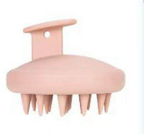 Силиконовая шампунь-массажная щетка для ухода за волосами и укладки