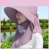 Summer Sun Protection Wide Brim Hat For Women With Breathable Fabric And Elegant Style