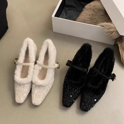 Французские сексуальные туфли-стилеты хорошо продаются. Женские туфли Мэри Джейн в корейском стиле из мягкой кожи на низком каблуке, однотонные и с низким верхом.