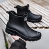 New Style and Fashionable Short-cylinder Waterproof Fishing Rain Boots for Women, with Thick Soles and Wear-resistant Water Shoe