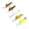5 шт. рыболовных приманок 4 см, искусственные приманки в виде кузнечика, приманки в форме насекомых, твердые приманки (# 2)