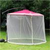 Universal Mosquito Netting for Patio, Hanging Outdoor Umbrellas Screen Mesh, with Zipper Door and Adjustable Rope