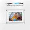 1200mAh Видеоплеер Акриловая Картина NFT Высококачественная Цифровая Фоторамка Настольный