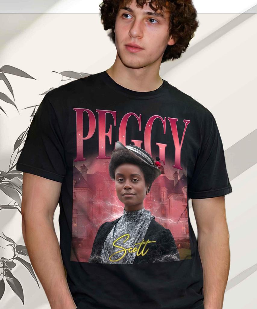 Peggy Scott Vintage T-Shirt and kids tshirt, 90s Period Drama Fan Tee, Victorian Top