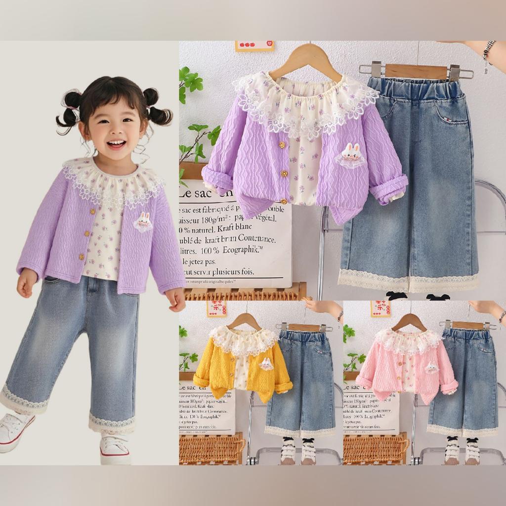 Детский повседневный комплект с длинным рукавом, удобные наряды для повседневной носки