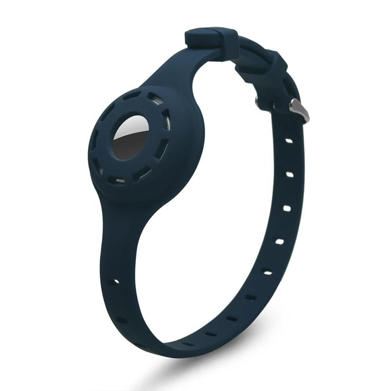 Новый силиконовый ошейник для кошек с защитой от потери для Apple Airtag, защитный трекер, ошейник с защитой от потери, регулируемый ошейник для домашних животных