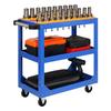 CNC Tool Cart with BT Tool Holder Rack