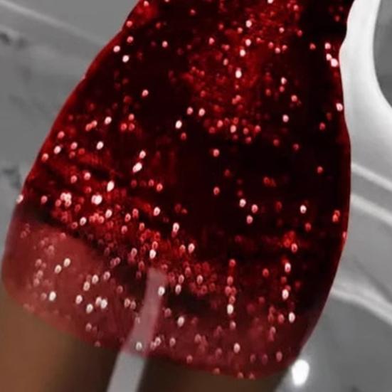 Женское вечернее платье с пайетками, пушистым декором из искусственного меха, облегающее мини-платье с длинными рукавами, сетчатое платье для выпускного вечера