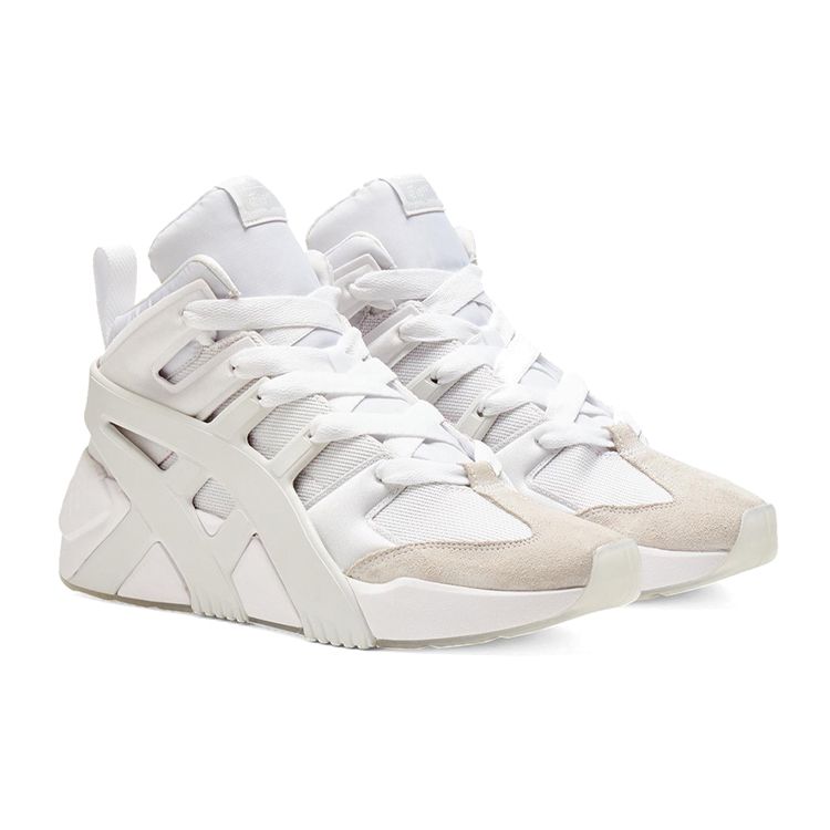 ONITSUKA TIGER Big Logo Trainer Comfortable Fashion Shock Absorption Non-Slip Wear-Resistant Low-Top Casual Shoes Unisex Sneaker White 1183B559-100