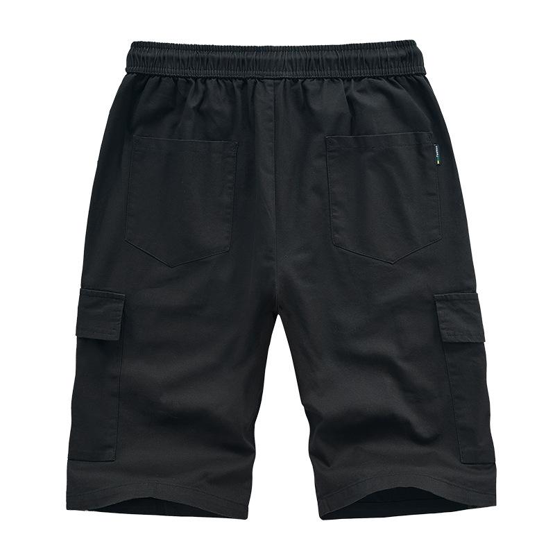Летние шорты-карго с несколькими карманами, мужские уличные шорты-карго, прямые свободные повседневные шорты