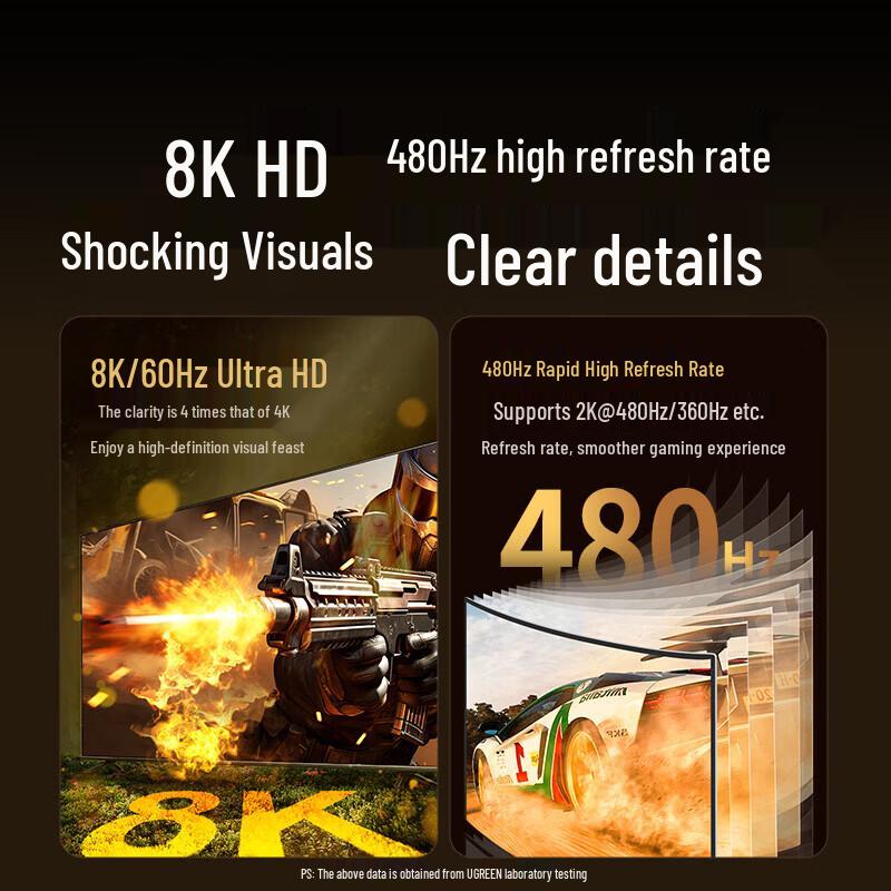 UGREEN HDMI 2.1 8K 60Hz Video Cable (3m)