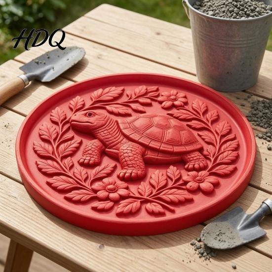 Cement Crafting Supplies Silicone Stepping Stone Mold Hummingbird/Squirrel/Turtle/Owl/Fox/Butterfly/Frog Paver Molds Reusable Concrete Garden