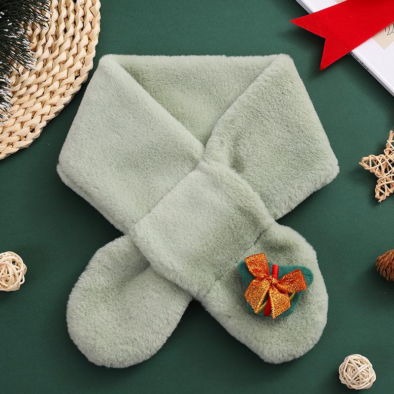 Kids' Winter Plush Neck Warmer Snood for Christmas & New Year