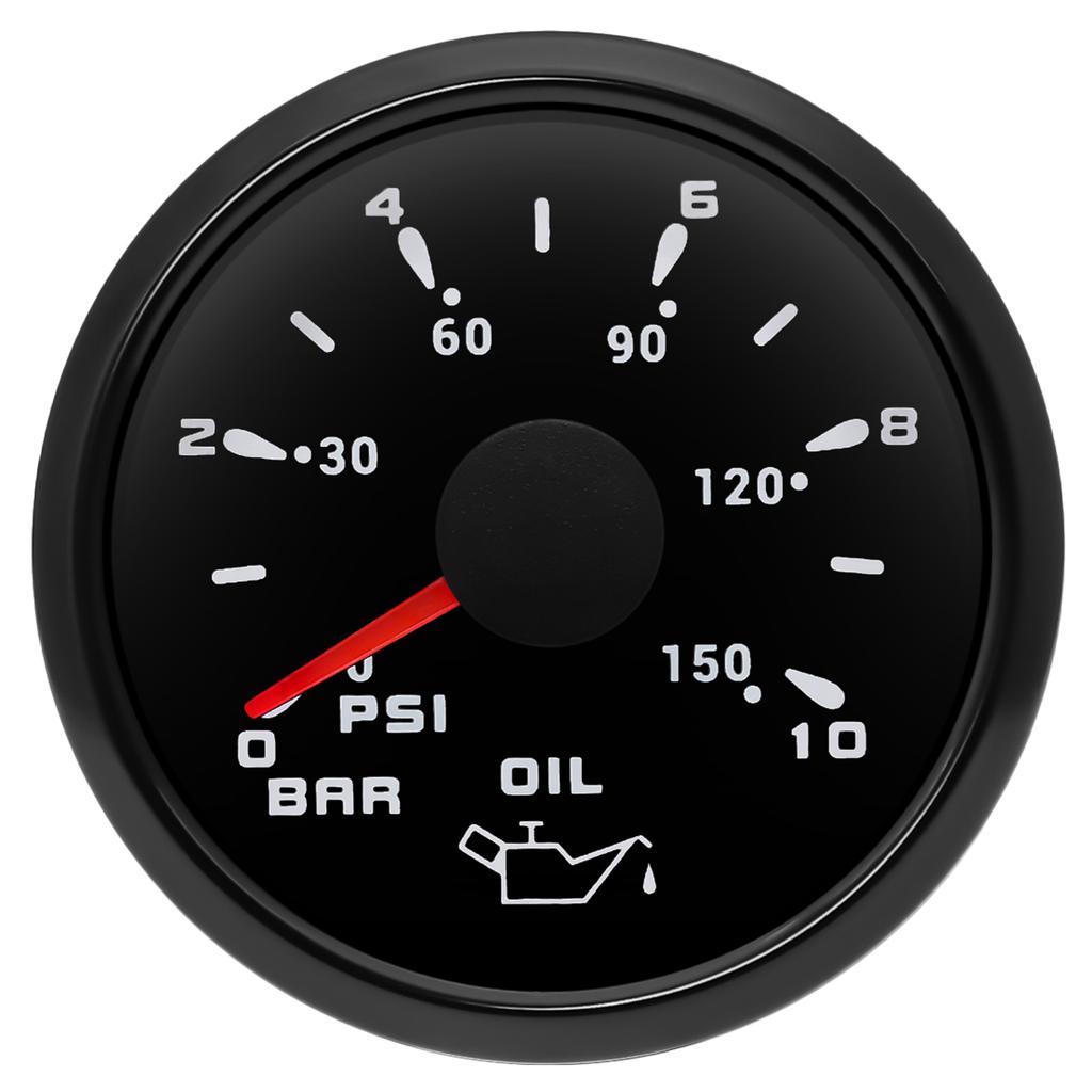 7 цветов подсветки 52 мм датчик температуры воды датчик уровня топлива/воды датчик давления масла вольтметр для морской лодки автомобиля грузовика