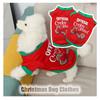 Coat Christmas Dog Clothes New Year Dogs Clothing Small Medium Dog Costume Autumn Winter Pet Clothe