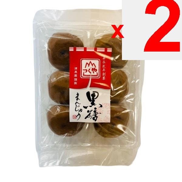 Tsuguya Коричневый сахар Манджу (Норен) 6 штук Вагаси