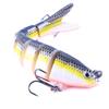 HENGJIA Jointed  Fishing Lures 1Pc 27g Artificial Hard Tackles Wobbler Lifelike  8 Segment Fishing Gears Outdoors