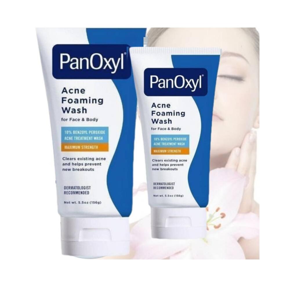 Foaming Wash Acne Face Body Facial Cleanser 10 Active Oil Ingredient Control less
