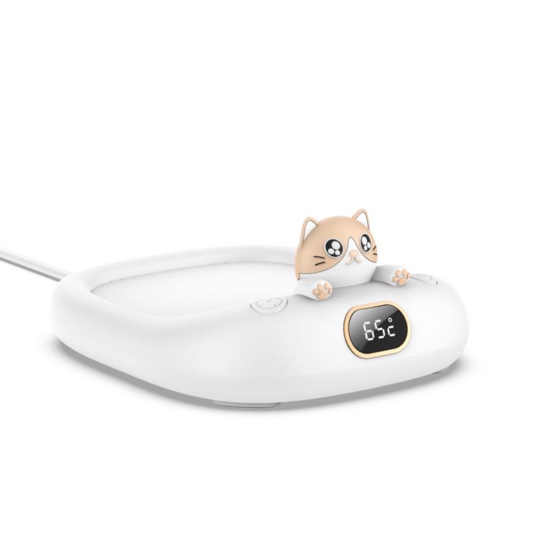 Умный USB подогреватель для чашек с сенсорным управлением - Автоматический нагрев и изоляционная подставка