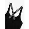 Emporio Armani Женский майка с принтом логотипа 0826113508