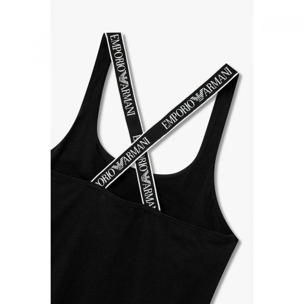 Emporio Armani Женский майка с принтом логотипа 0826113508