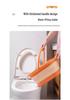 Складная ванночка для ног с крышкой и защитой для ног, дизайн до середины икры, поддержание постоянной температуры, пластиковая ванночка для замачивания и мытья ног.