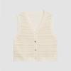 Women's Ribbed V-Neck Knit Vest Top