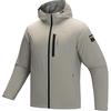 Mens Training Series Warm Windproof Hooded Zipper Logo Jacket Men Jackets Floating-Gray 152447617N-5